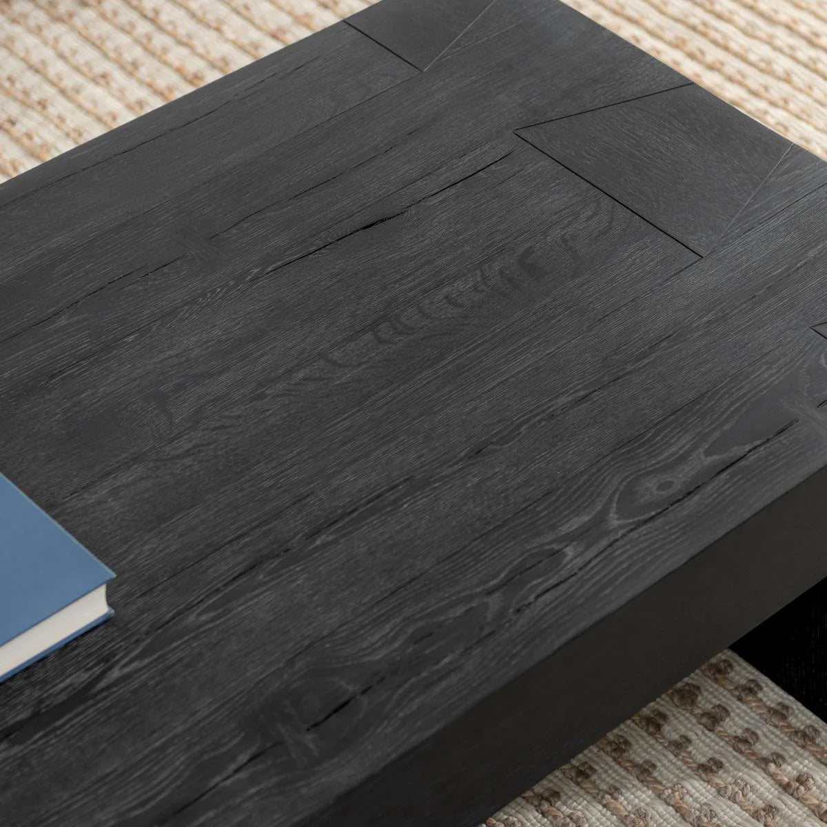 Bristol 60" Solid Wood Rectangle Coffee Table - The Furnishery