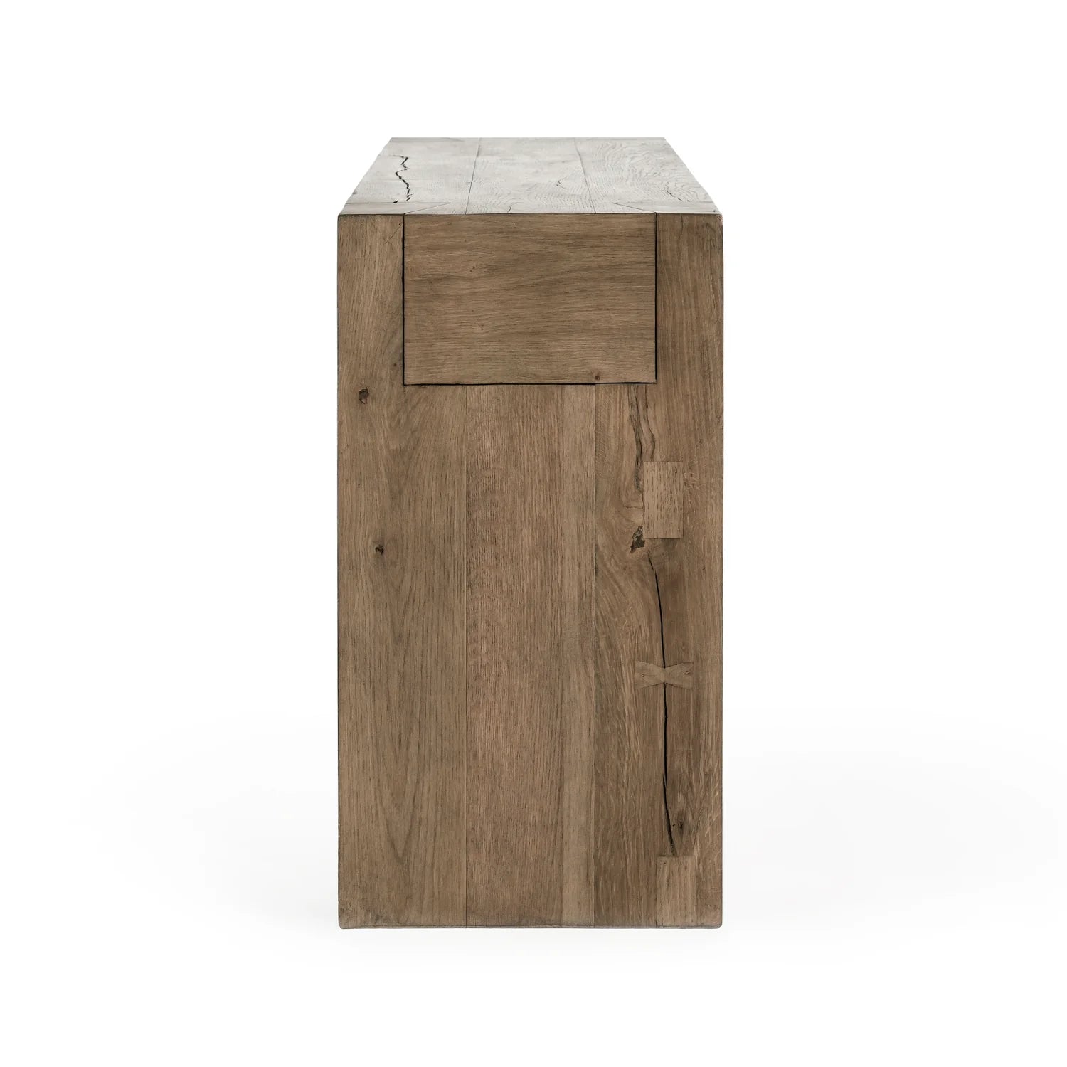 Bristol 72" Solid Wood Rectangle Console Table - The Furnishery