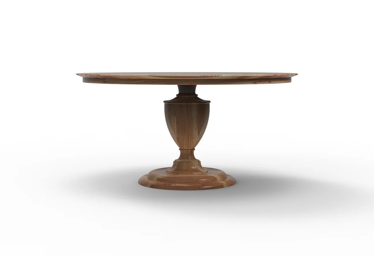 Clairmont - 60" Round Dining Table - Natural - The Furnishery