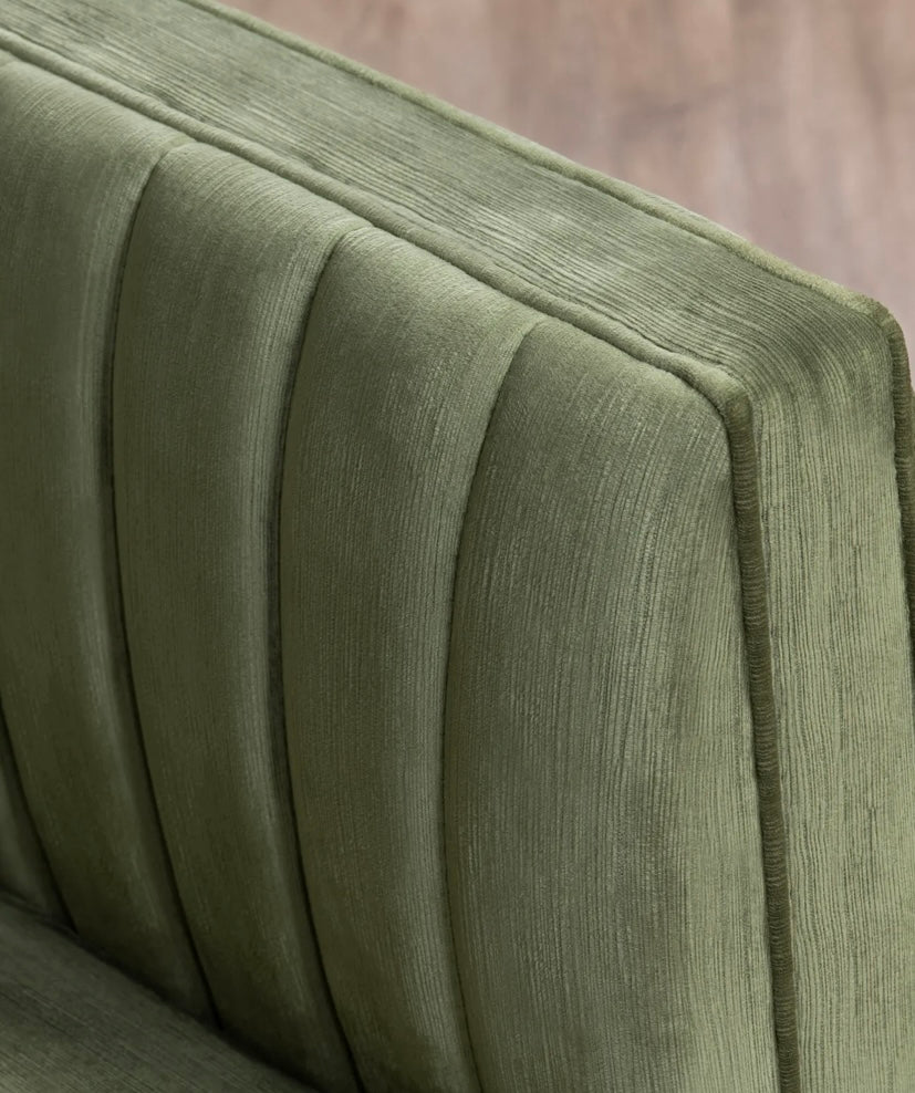 Draper Accent Chair - Green - The Furnishery