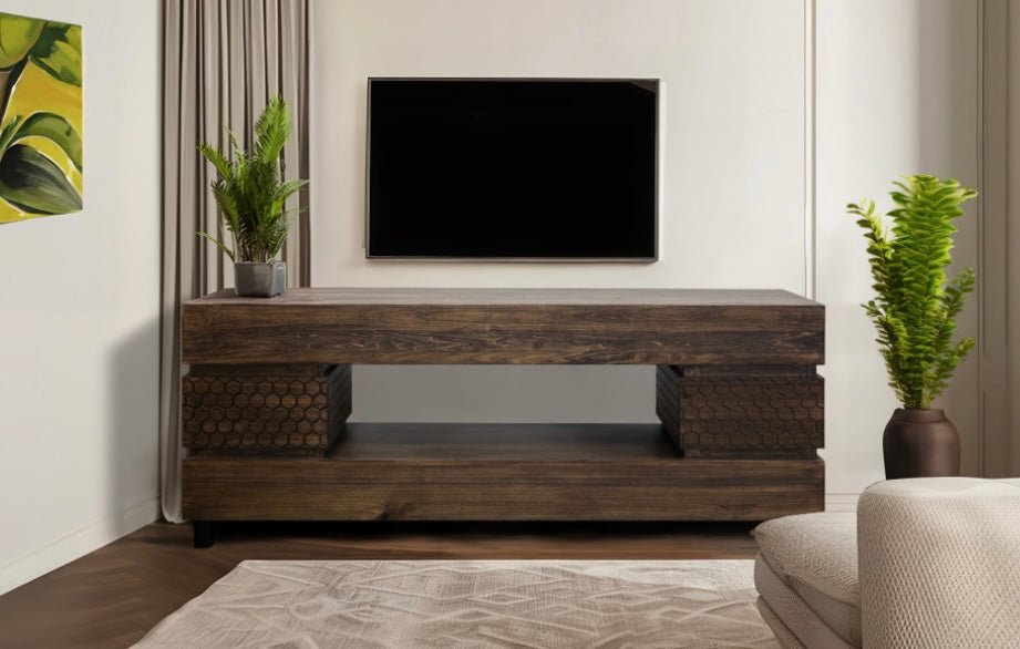 Honey - 80” 2 Door TV Console - The Furnishery