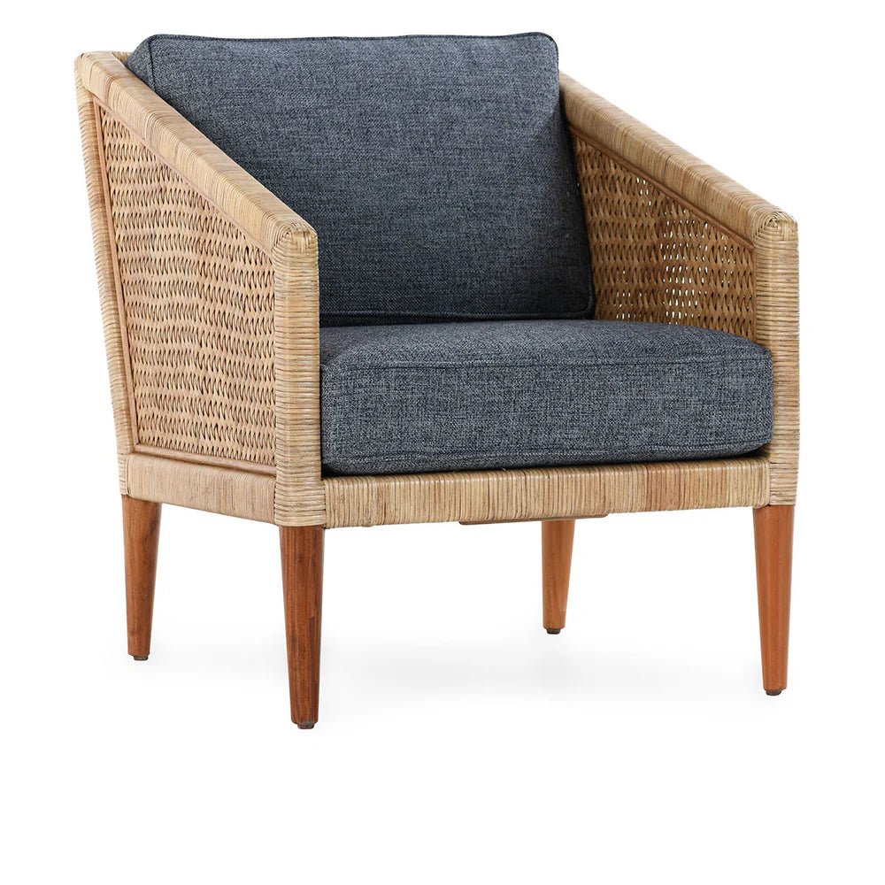 KAITLIN RATTAN ACCENT CHAIR - The Furnishery