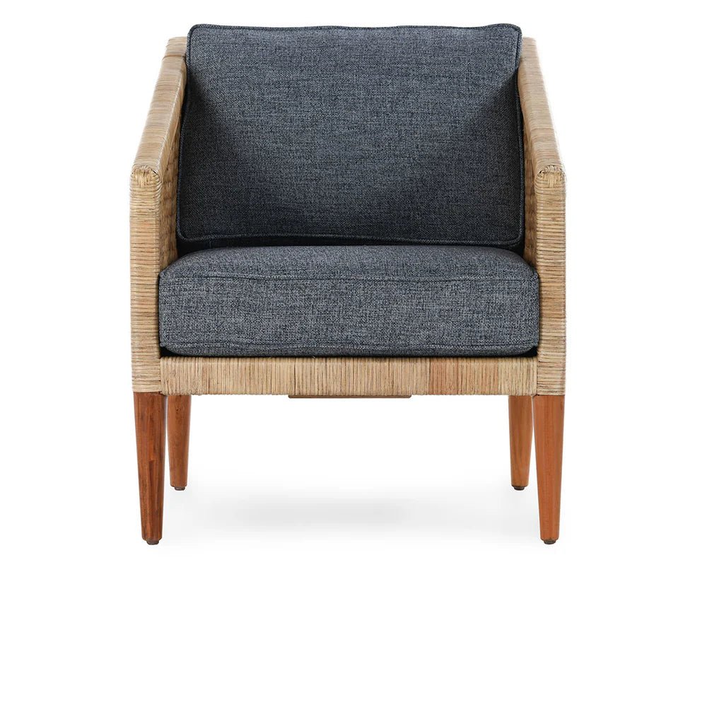 KAITLIN RATTAN ACCENT CHAIR - The Furnishery