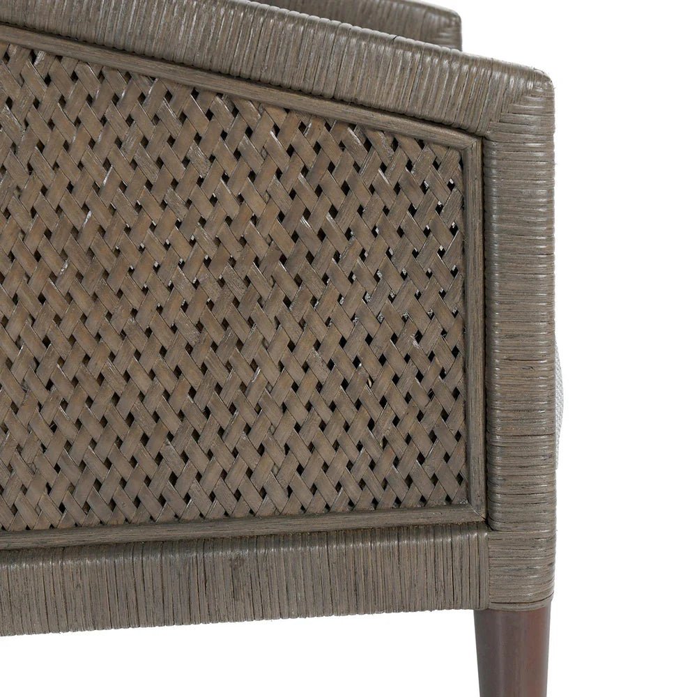 KAITLIN RATTAN ACCENT CHAIR - The Furnishery