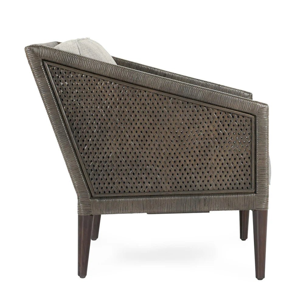 KAITLIN RATTAN ACCENT CHAIR - The Furnishery