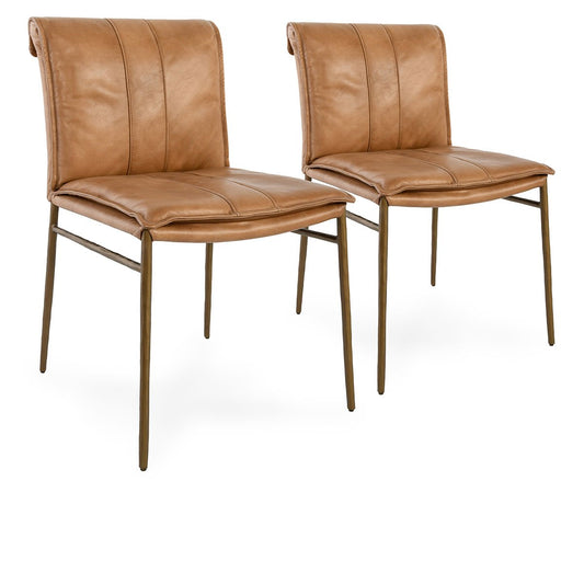 Mining Dining Chair - Top Grain Leather - 4 Colors (Pre-Order) - The Furnishery