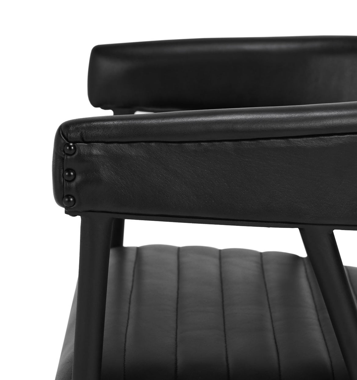 Preston Dining Chair - Black - The Furnishery