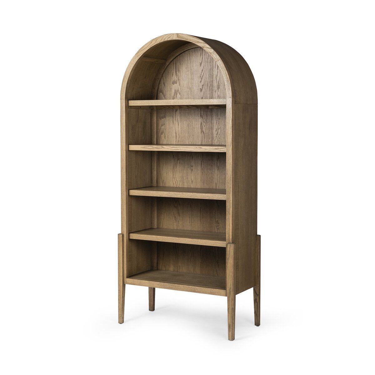 Tolle Bookcase - Drifted Oak - The Furnishery