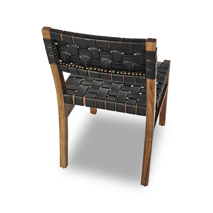 Augustine - Leather Dinning Chair - The Furnishery