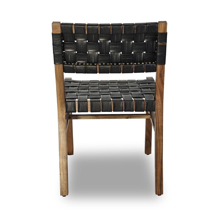 Augustine - Leather Dinning Chair - The Furnishery