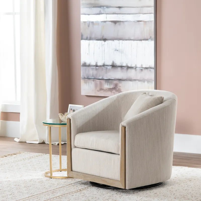 Bremmer Swivel Accent Chair - The Furnishery