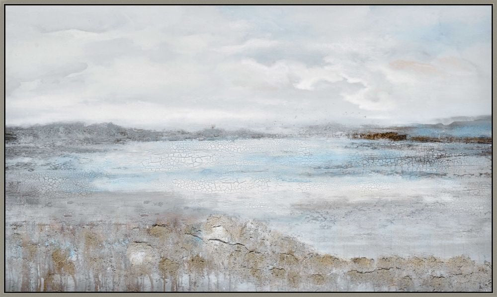 Coastal Shore - Oil Painting - 43" x 72" - The Furnishery