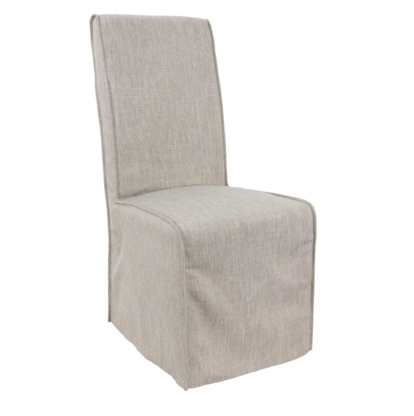 Mary Slipcovered Side Chair - The Furnishery