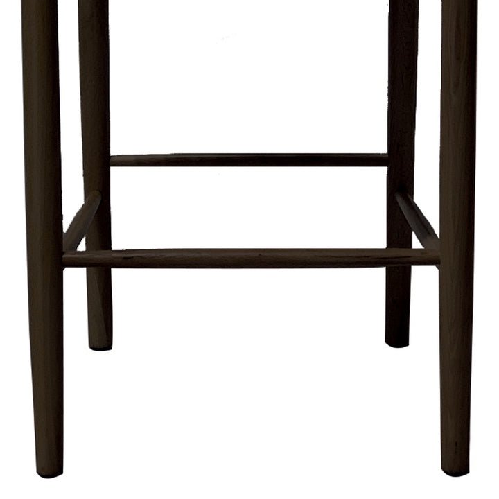 Matthew Wishbone - Black Counter Stool - The Furnishery