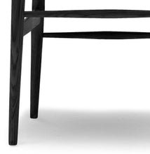 Matthew Wishbone - Black Dining Chair - The Furnishery