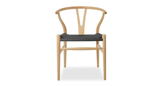 Matthew Wishbone - Natural Dining Chair - The Furnishery