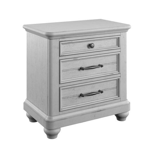 Meadowbrook 3 Drawer Night Stand - The Furnishery