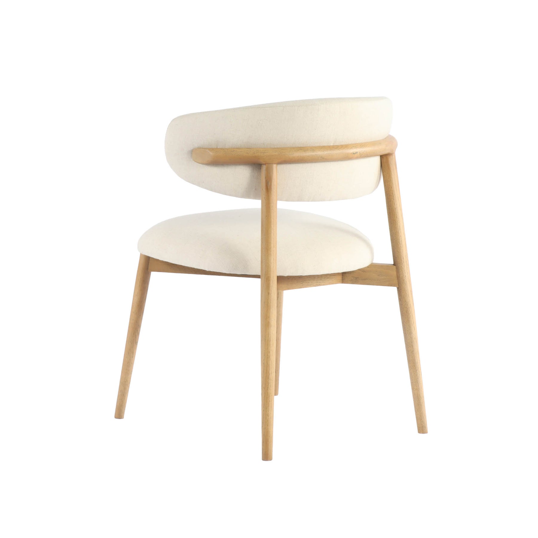 Miro Dining Chair - Savile Flax - The Furnishery