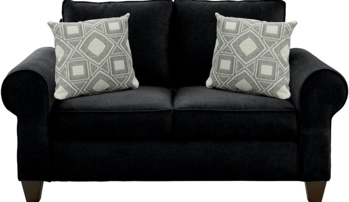 Selective Loveseat - Roll Arm - The Furnishery