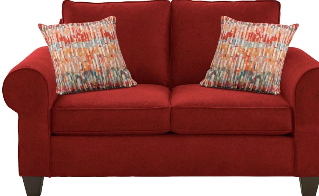 Selective Loveseat - Roll Arm - The Furnishery