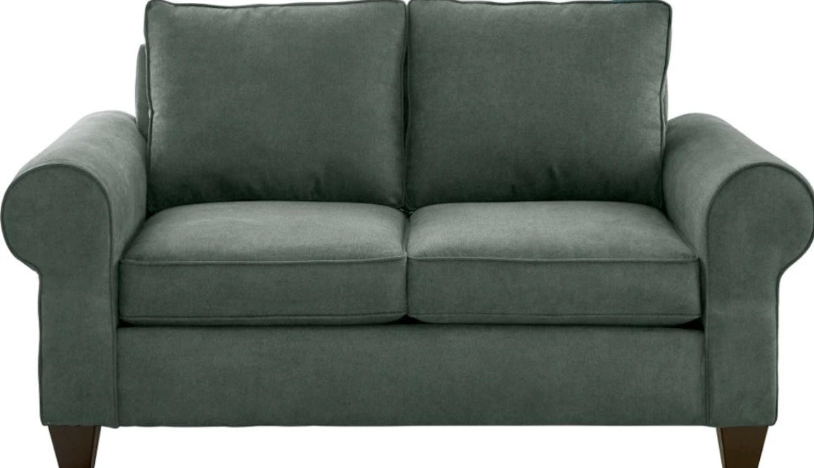 Selective Loveseat - Roll Arm - The Furnishery