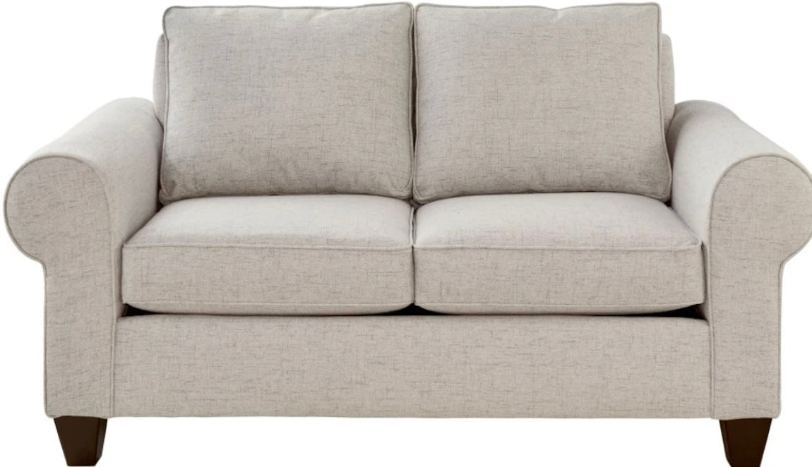 Selective Loveseat - Roll Arm - The Furnishery