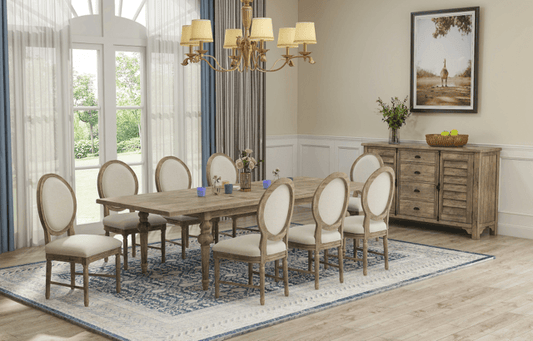 The Infinite Rectangular Dining Table - 80"-108" Butterfly Extension - The Furnishery