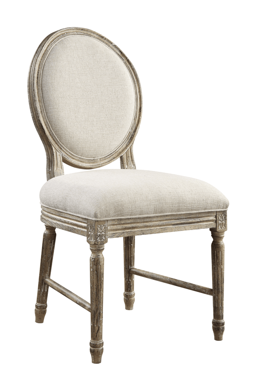 The Infinite Upholstered Round Back Dining Chair - The Furnishery