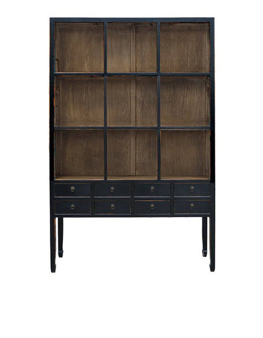 Zoey Cabinet - Natural Black - The Furnishery